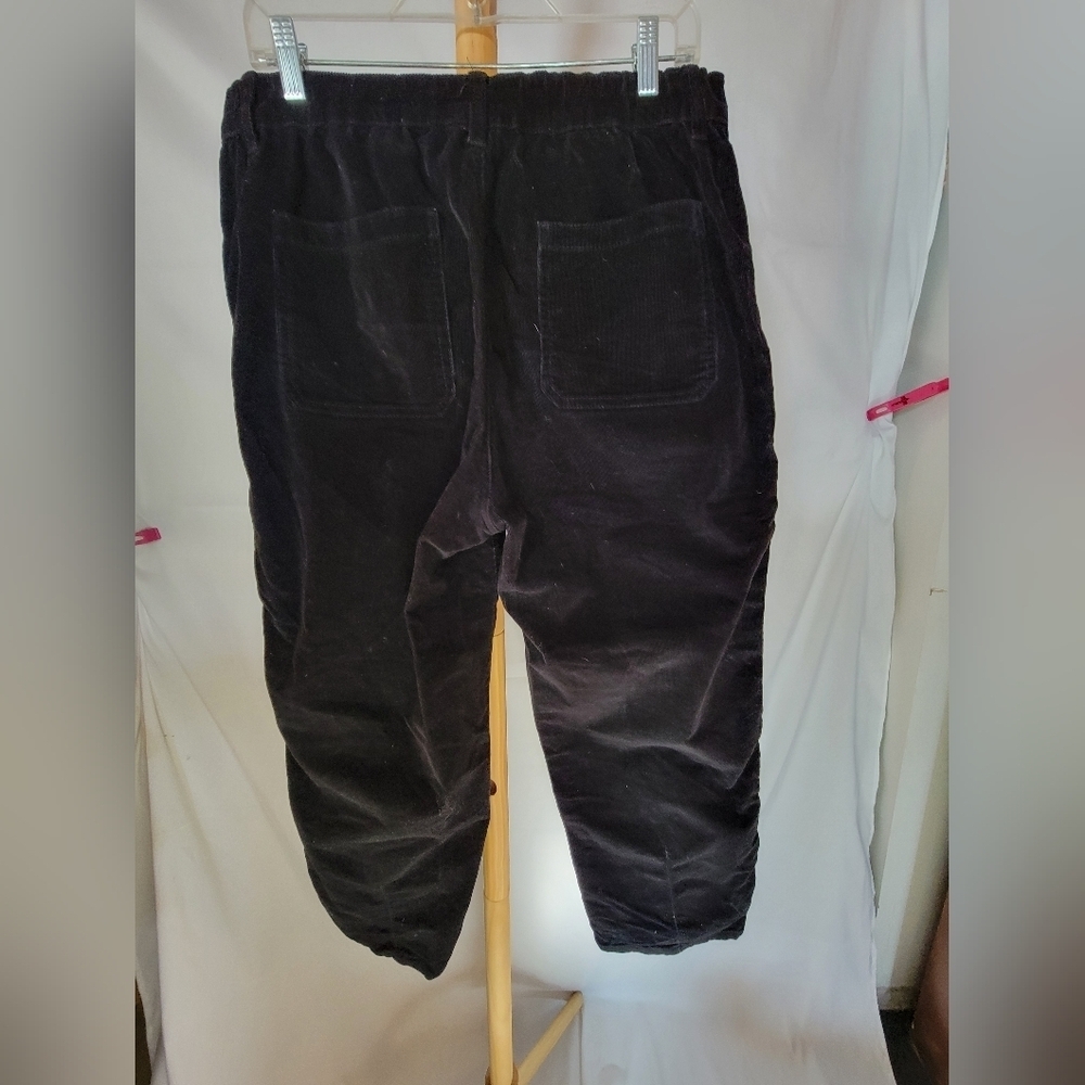 Joe Fresh Women's Black Corduroy Pants Size 10 - Picture 5 of 7